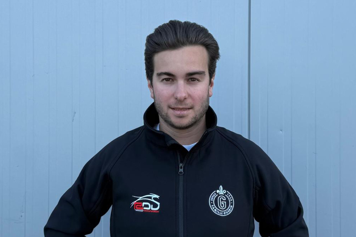 Florian Richard being announced as part of RDV Competition for the 2026 EuroNASCAR season