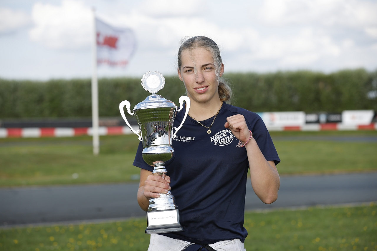 Robin Bleekemolen, daughter of Team Bleekemolen's owner and lead driver Sebastiaan Bleekemolen