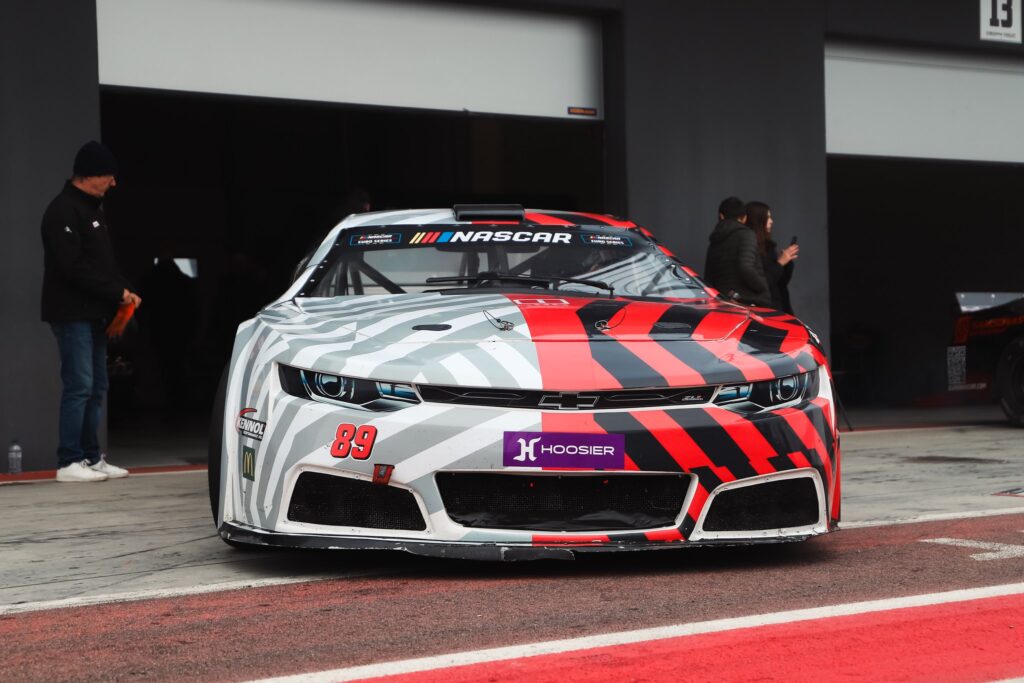 The #89 BS+ Competition Chevrolet Camaro used in Recruitment Tests across the 2024-25 off-season