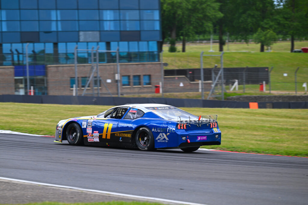 Raphael Lessard drives the #11 Alumitec Racing Ford Mustang in Free Practice for the 2026 American SpeedFest